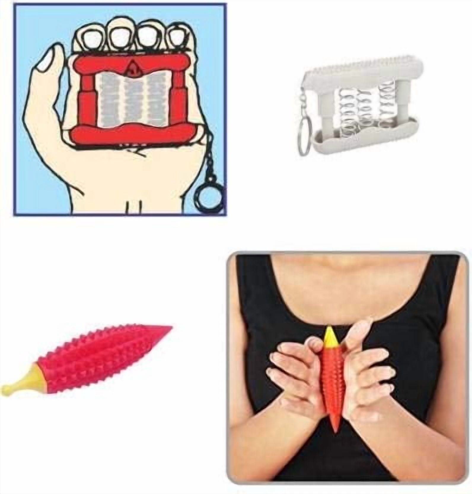 Acupressure Massager Tools Kit Combo With Full Body Power Rollers, Massagers & Star Magnets, finger massager, accupressure fitness kit