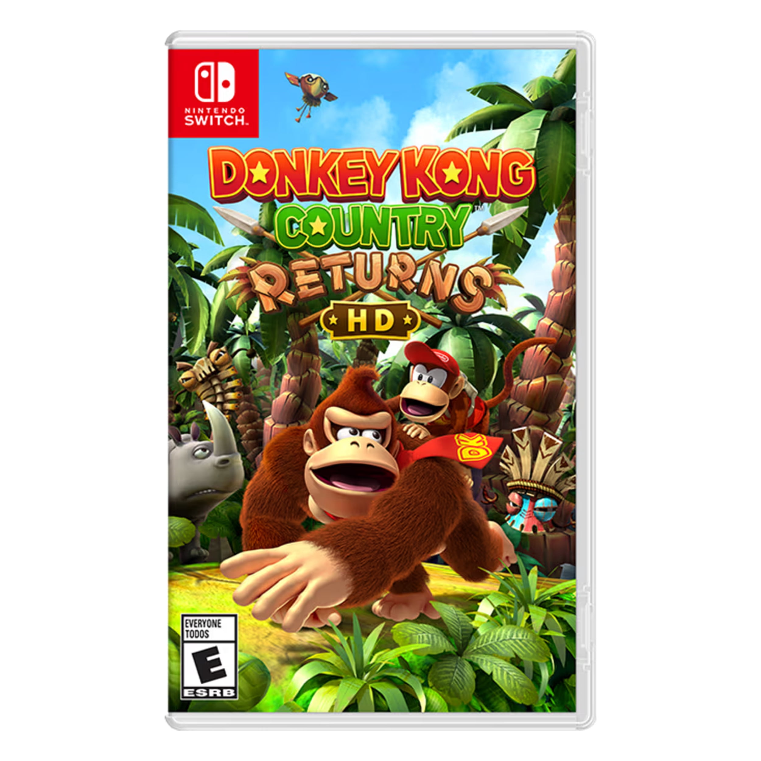 Donkey Kong Country Returns Game & Game Caddy