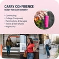 thumbnail image 5 of SABRE Pepper Spray with Quick Release Keychain, Pink, 1 Count, Pocket Pepper Sprays, 5 of 11