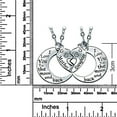 thumbnail image 3 of Visland Gifts for Mom I Love You to The Moon and Back Mother Daughter Women Necklaces Pendant, 3 of 7