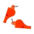 thumbnail image 2 of maskred Plastic Whistle Essential Camping and Boating Accessory orange 1Set, 2 of 6