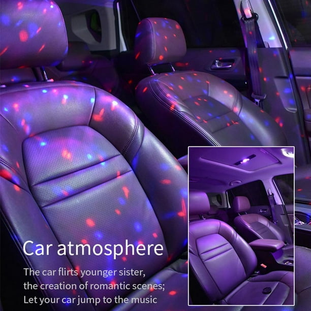 LED ambiance intérieur RGB voiture USB - Équipement auto