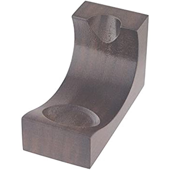 The Big Easy Pipe Accessories Single Pipe Holder Walnut-P815, Walnut
