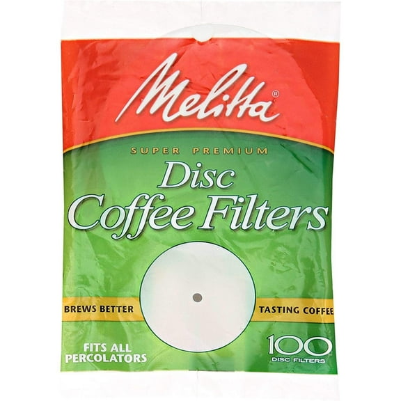 Melitta Coffee Filter Discs - Reusable - 100 Count