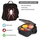 thumbnail image 5 of Disketp Spider On The Web Mochila Estampada de Gran Capacidad con Lonchera y Estuche, Set de 3 Piezas para Estudiantes, 5 of 7