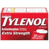 TYLENOL Extra Strength Caplets with 500 mg Acetaminophen, Pain Reliever & Fever Reducer, 50 ct (Pack of 3)