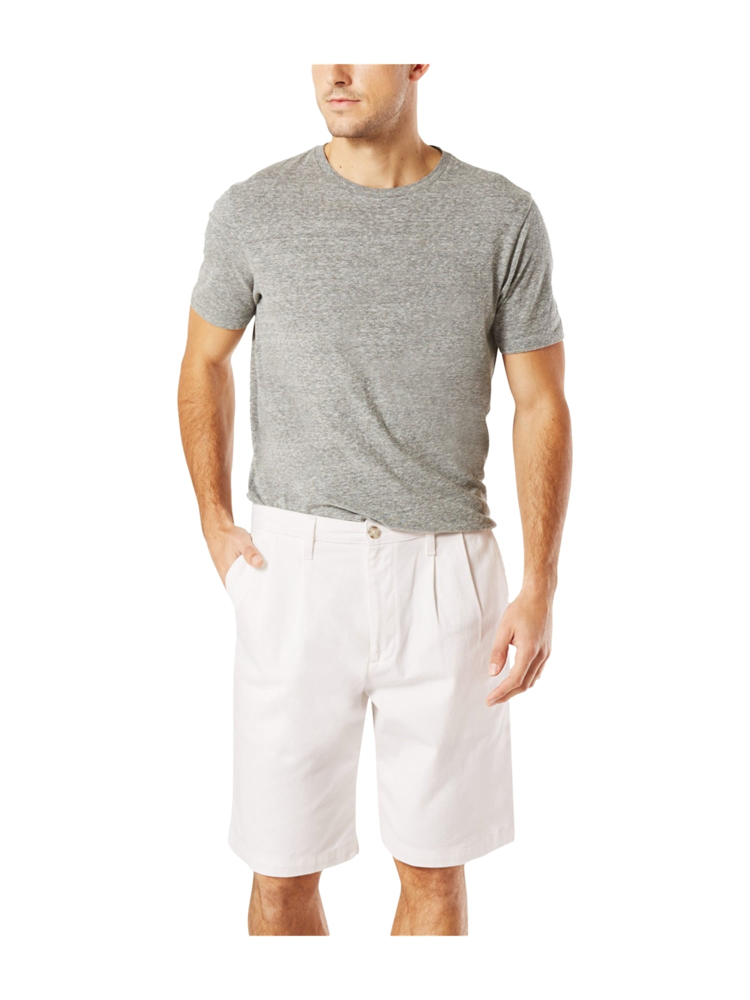 mens chino shorts white