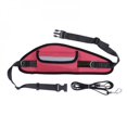 thumbnail image 2 of Pet Running Waterproof Waist Bag Sport Running Traction Rope Dog Reflective Leash for Night Walking Black, 2 of 5