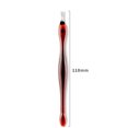thumbnail image 4 of Poussoir à Cuticules en Acier Inoxydable pour Ongles avec Poignée Antidérapante 11cm Outil de Manucure Pratique Rouge, 4 of 8