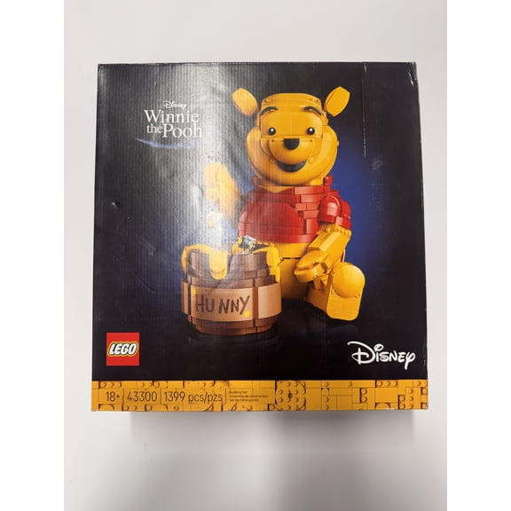 LEGO Disney Winnie the Pooh Building Set - Home, Office, or Book Shelf Decor for Adult Fans, Ages 18+ - W/ Eeyore Figure - Collectible Disney Gift - 43300