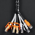 thumbnail image 2 of MasteelfCA 2pcs Cable Tube Organizer Cuttable DIY Cable Wrap Durable 2M Wire Sleeve, 2 of 8
