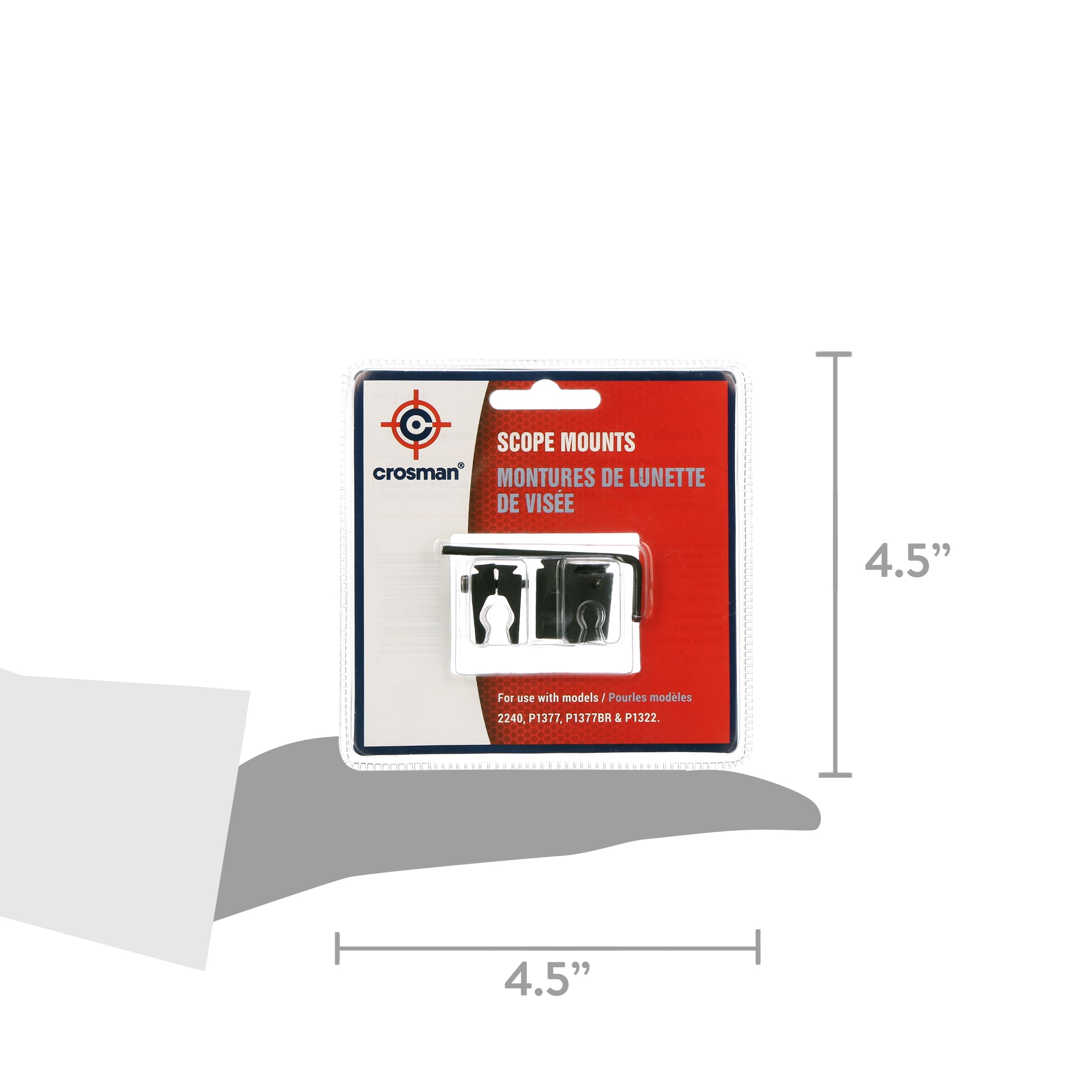 Crosman Optic Intermount, 4 Pc 459MTC - Walmart.com