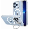 thumbnail image 1 of Funda Magnética Transparente con Soporte para Cámara, Protección Militar, para iPhone 13 Pro Max, 1 of 7
