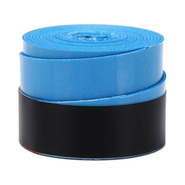 mmirethe Raquette de Badminton avec la Technologie Rapide à Sec - Bande d'Adhérence de Longue Durée Raquette de Surface Multiple sur Rouleau Bleu pack 1Set