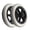 Gray, variant on Wheels Assembly 12 Inch Rear Wheel 12 1/2 x 2 1/4" Gray Solid PU Tire Construction, Back Wheel Replacement for Manual Wheelchairs