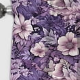 thumbnail image 2 of Designart "Moody Eerie Elegance" Floral Blackout Curtain Single Panel, 2 of 4