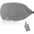 thumbnail image 1 of Huncv Mavogel Cotton Sleep Mask Eye Mask - Light-blocking Sleep Mask With Updated Design, Soft And Comfortable Night Mask For Men And Women, 1 of 5