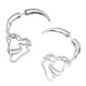 thumbnail image 2 of Skull Earrings for Women, Stylish Dangler Accessories for Casual or Party Outfits, 2 of 5