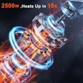 thumbnail image 5 of Steam Cleaner With Smart Touch Screen High Pressure Steamer For Cleaning Handheld Steam Cleaner For Home Eu Plug B, 5 of 5