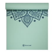Yoga Mat Cool Mint Sundial by Gaiam (5mm)