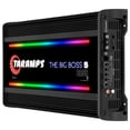 thumbnail image 4 of Taramps The Big Boss 5 Bass Black Monoblock RGB Effects 0.5~2 Ohms 5000 Watts Rms Multi-Impedance Digital Amplifier Car Audio System, LED Monitor Indicator, Class D, Crossover, 5k amp, Great for Subs, 4 of 8