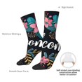 thumbnail image 4 of Cauagu Floral Welcome Sign Print Crew Socks for Women and Men,Adult Athletic Running Socks 1-Pair Sports Socks Work Gear Socks with Moisture Wicking, 4 of 6