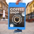 thumbnail image 5 of Jumbl A Frame Sandwich Board – 22 x 28" Display Sidewalk Sign with PVC Sign Protector (Blue), 5 of 5