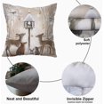 thumbnail image 3 of Fundas de Almohada Decorativas YONGSHENG navideñas 18 x 18 Pulgadas Juego de 4, 3 of 5