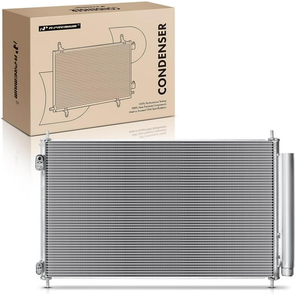 A-Premium Air Conditioning A/C Condenser Compatible with Toyota Prius C 2012-2021 L4 1.5L, Replace# 4102, 8846052170