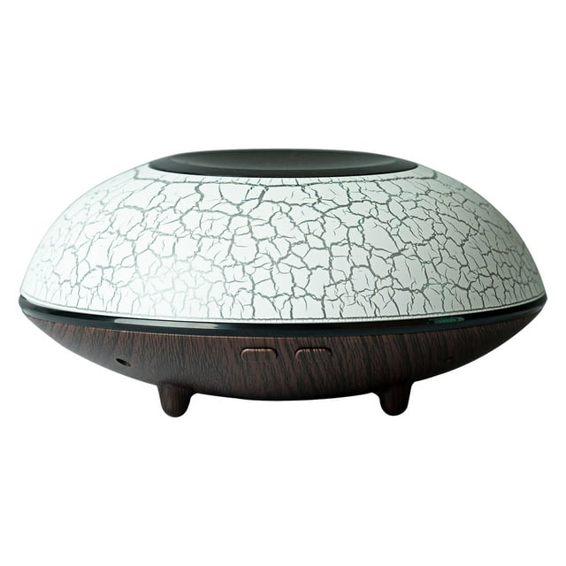 Humidificador ultrasónico Humidificador de aire personal para escritorio Grieta Madera Oscura