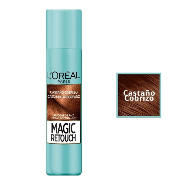 Retocador de raíces L'Oréal Magic Retouch castaño cobrizo 75 ml