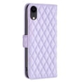 thumbnail image 4 of Premium PU Leather Wallet Case for iPhone XR (6.1 Inch), with Magnet Card Slots Adjustable Kickstand Flip Folio Cover for iPhone XR,Purple, 4 of 9
