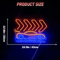 thumbnail image 3 of UPONRAY Car Neon Signs, 16.5"*12.6" Dimmable & USB-Powered LED Neon Light, Stylish Wall Decor for Man Cave, Garage, Workshop, 3 of 9