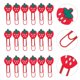 thumbnail image 1 of ADDHAT 30Ud Clips Para Papel Rojo Con De Fresa Resistentes Para Uso Escolar Y Oficina, 1 of 6