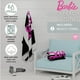 thumbnail image 2 of Toalla Franco Barbie Barbiecore a rayas blancas y negras 150x75 cm, 2 of 7