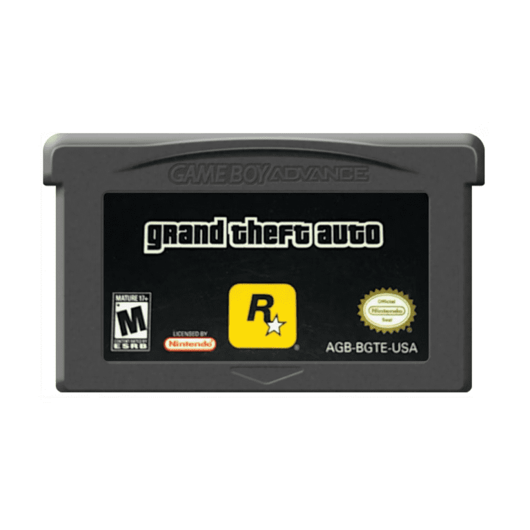 GBA Game: Grand Theft Auto Advance - Walmart.com