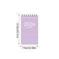 thumbnail image 5 of Drmagihm 2026 Mini Desk Calendar, Small Standing Flip Monthly Planner, Portable Twin-Wire Coil Agenda for Office Home Decor & School (3" x 4"), 5 of 7
