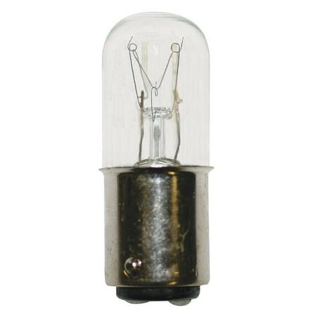 LUMAPRO 7W, T6 Miniature Incandescent Light Bulb, Lumens: 30