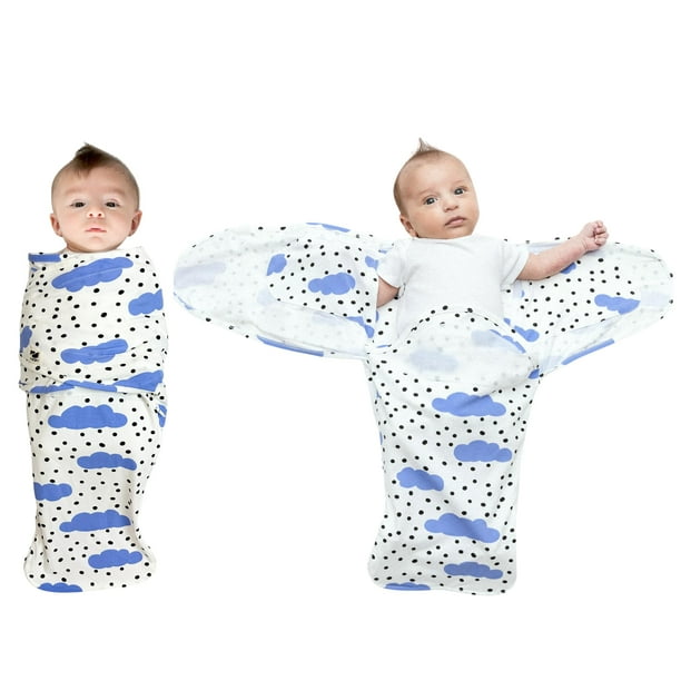 Saco de dormir Swaddle Pod Norani para recién nacidos con insertos para los brazos