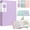 Purple, variant on Multi-Layer Display Book File Folder, Morandi Document Folder with 60 Transparent Sleeves for A4 Papers, Sheet Music, Artwork, Certificates(Blue)