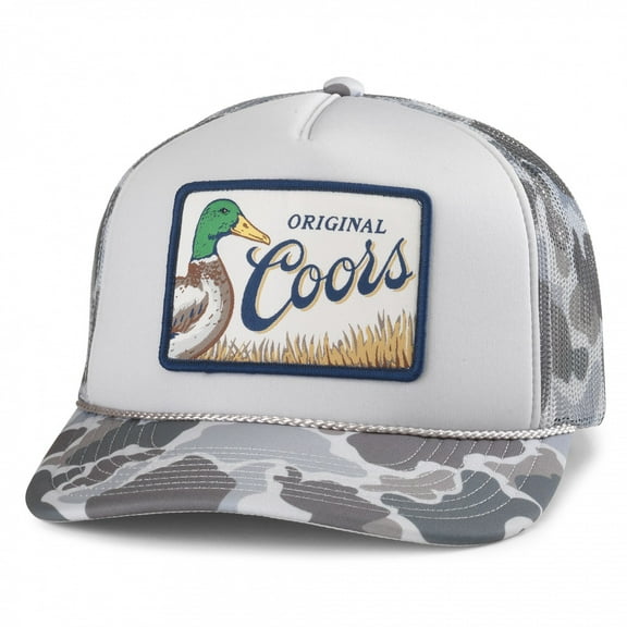 Coors Banquet Original Grey Camo Mallard Adjustable Hat