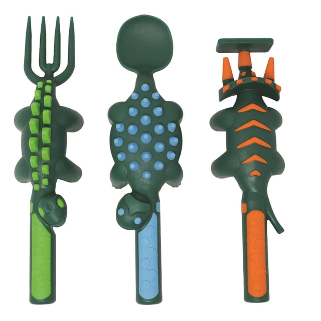 Great promotion! Toddler Utensils - Reusable Plastic Toddler Fork And Spoon & Storage Case - Suitable For Kids Utensils - Dishwasher Safe - Portable Utensils Set