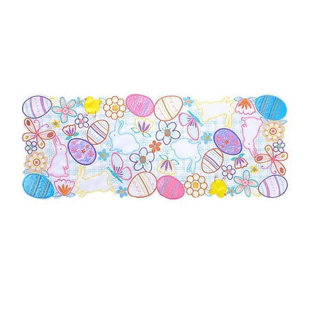 

Easter Bunny Placemat Home Tablecloth Girls Bedroom Decoration Tablecloth Mat Plate round Place Mats Dining Mat Large round Dining Table Set for 4 Place Mats Indoor Set Place Mats for Kitchen Table