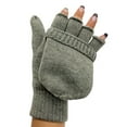 thumbnail image 4 of 3M THINSULATE Lined Women's Knit Fingerless Gloves Convertible Mittens, 2 Pack, 4 of 11