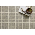 thumbnail image 5 of Chris Loves Julia x Loloi Polly Grid Slate/Ivory 9'-3" x 13' Area Rug, 5 of 8