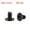 Black, variant on Uxcell M2x4mm Computer Screw Fastener 3.8mm Dia Screw Head Black 50 Pack