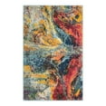 thumbnail image 3 of Unique Loom Haerfest Collection Area Rug - Breakfast Blend (2' x 3' Rectangle Multi/Blue), 3 of 7