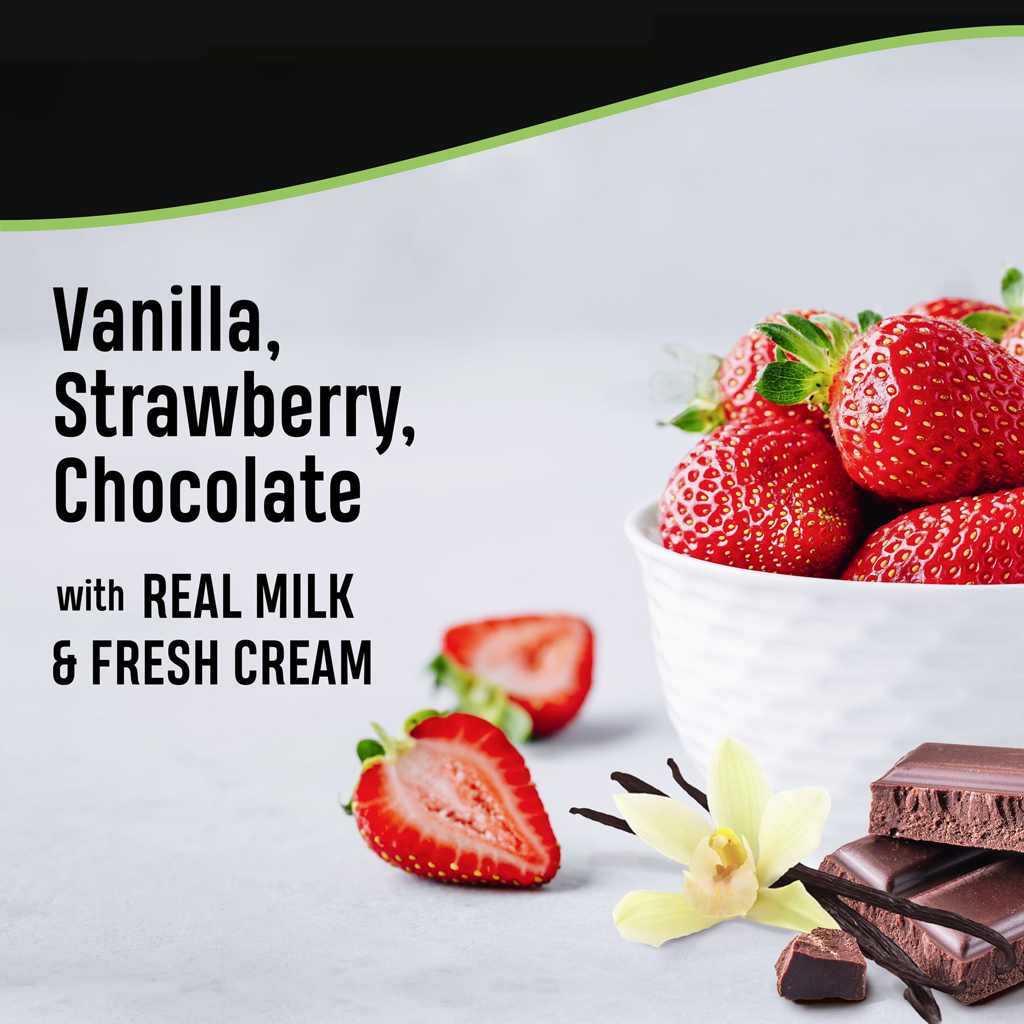 Breyers Vanilla, Chocolate, Strawberry Ice Cream Frozen Desserts, 1.5 Qt