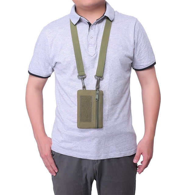 Card Bag Impermeable Multifunción Camping Senderismo Verde Colcomx Paquete de tarjetas mini portátil