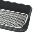 thumbnail image 7 of Mesh Dog Toilet Pet Training with Protection Wall Every Side No Litter Pan Puppy Training Tray Pee Pad Holder Indoor Dog Potty Tray Black, 7 of 7